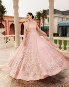 03-Piece Heavy Embroidered Net Maxi | Ready To Wear