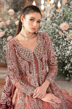 Maria B stitched Net Frock – Ready to Wear