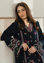 03-Piece Embroidered Lawn Suit With Chiffon Dupatta | Ready To Wear