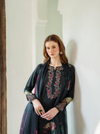 03-PIECE PREMIUM LAWN SUIT WITH VOILE DUPATTA