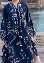 03-Piece Embroidered Lawn Suit Net Dupatta | Ready To Wear