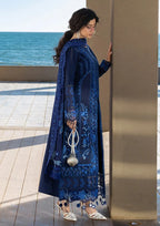 03-Piece Cotton Suit With Chiffon Dupatta | Ready To Wear