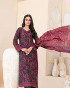 3-Piece stitched Digital Printed Staple