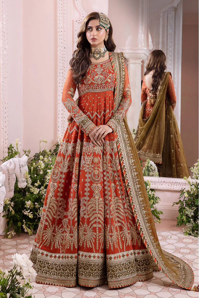 03-Piece Heavy Embroidered Bridal Maxi | Ready To Wear