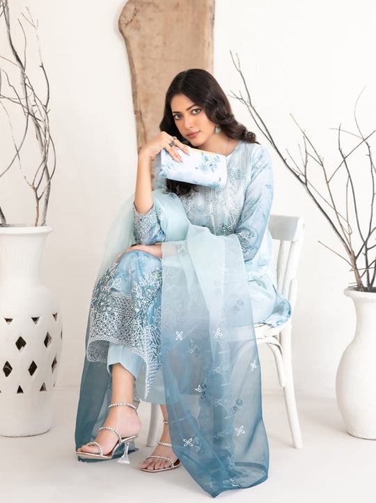 Mulan By Tawakkal Embroidered Organza Collection 2025