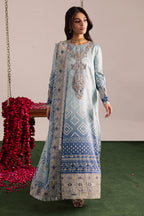 3 Piece  Stitched Lawn  suit - Ready  to Wear