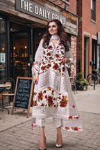 Farida Hassan Luxury Chicken Kari Lawn Collection
