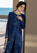 03-Piece Cotton Suit With Chiffon Dupatta | Ready To Wear