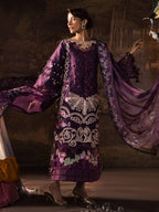 03-Piece Cotton Suit With Net Dupatta | Ready To Wear
