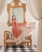 04-Piece stitched Embroidered Silk Suit Ready To Wear