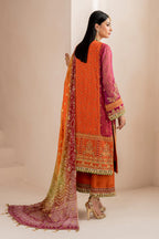 03-Piece Embroidered Chiffon Suit | Ready To Wear