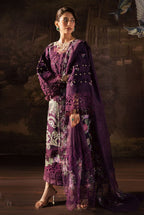 03-Piece Cotton Suit With Net Dupatta | Ready To Wear