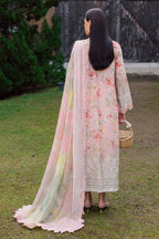 03-Piece Printed Lawn Suit With Chiffon Dupatta | Ready To Wear