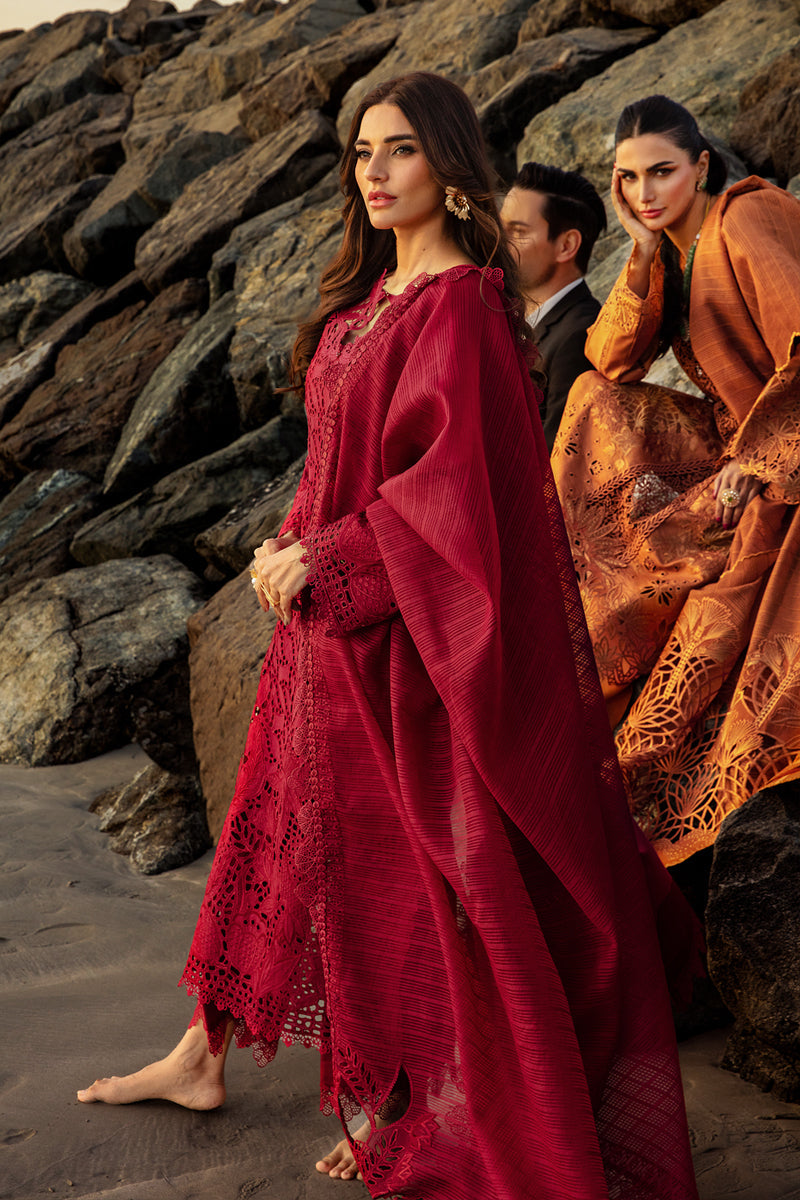 3-Piece Lawn Fully Embroidered Dress Ready To Wear