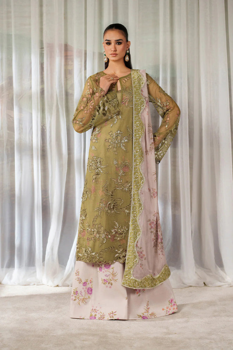 03-Piece Chiffon Suit | Ready To Wear