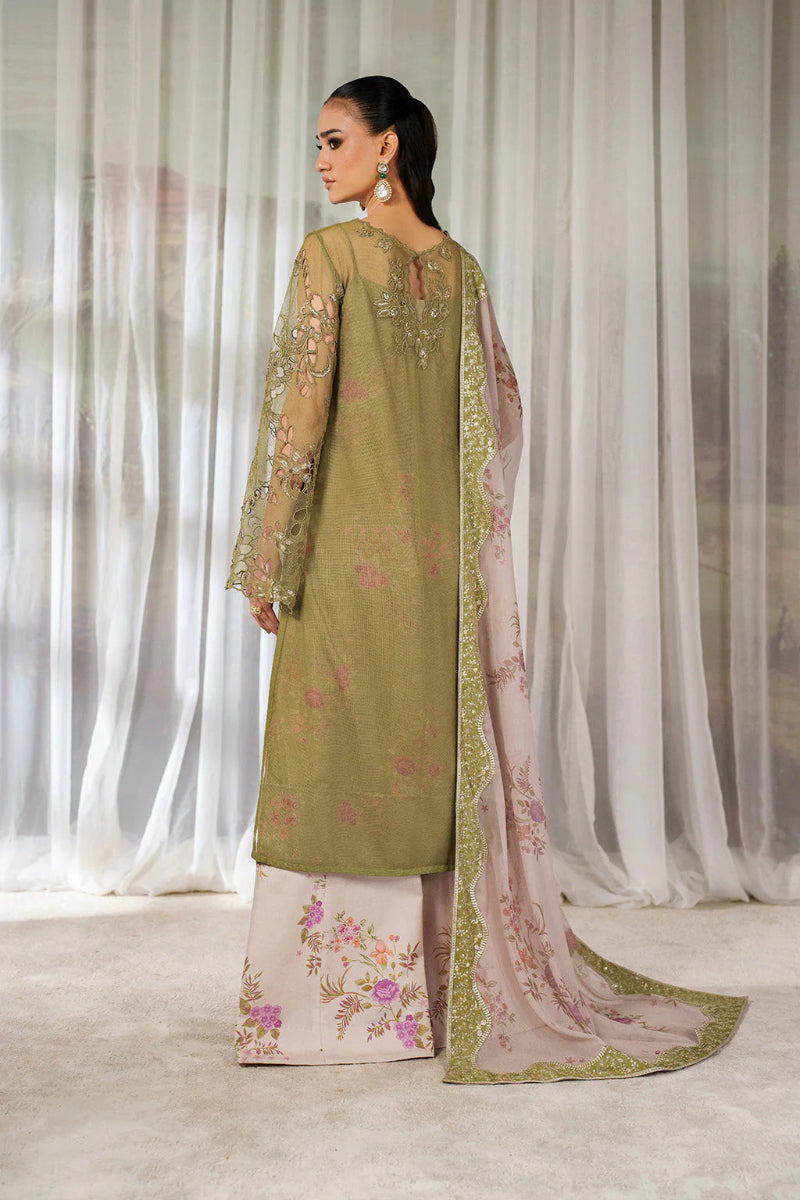 03-Piece Chiffon Suit | Ready To Wear