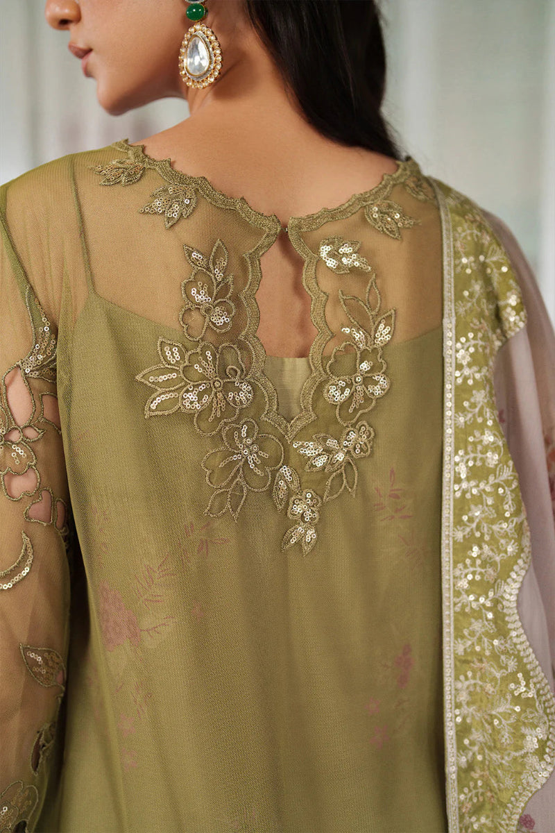 03-Piece Chiffon Suit | Ready To Wear