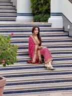 03-Piece Embroidered Chiffon Suit | Ready To Wear
