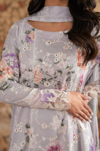 Luxury Printed Lawn Suit with Embroidered Front & Chiffon Dupatta