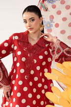 02-Piece Printed Lawn Suit With Chiffon Dupatta | Ready To Wear