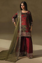 Three Pc Premium Lawn Suit With Printed Trouser