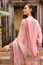 03-Piece Embroidered Lawn Dress Ready To Wear