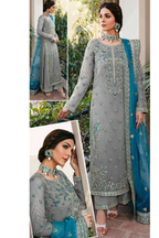 03-Piece Stitched Organza Suit Ready To Wear