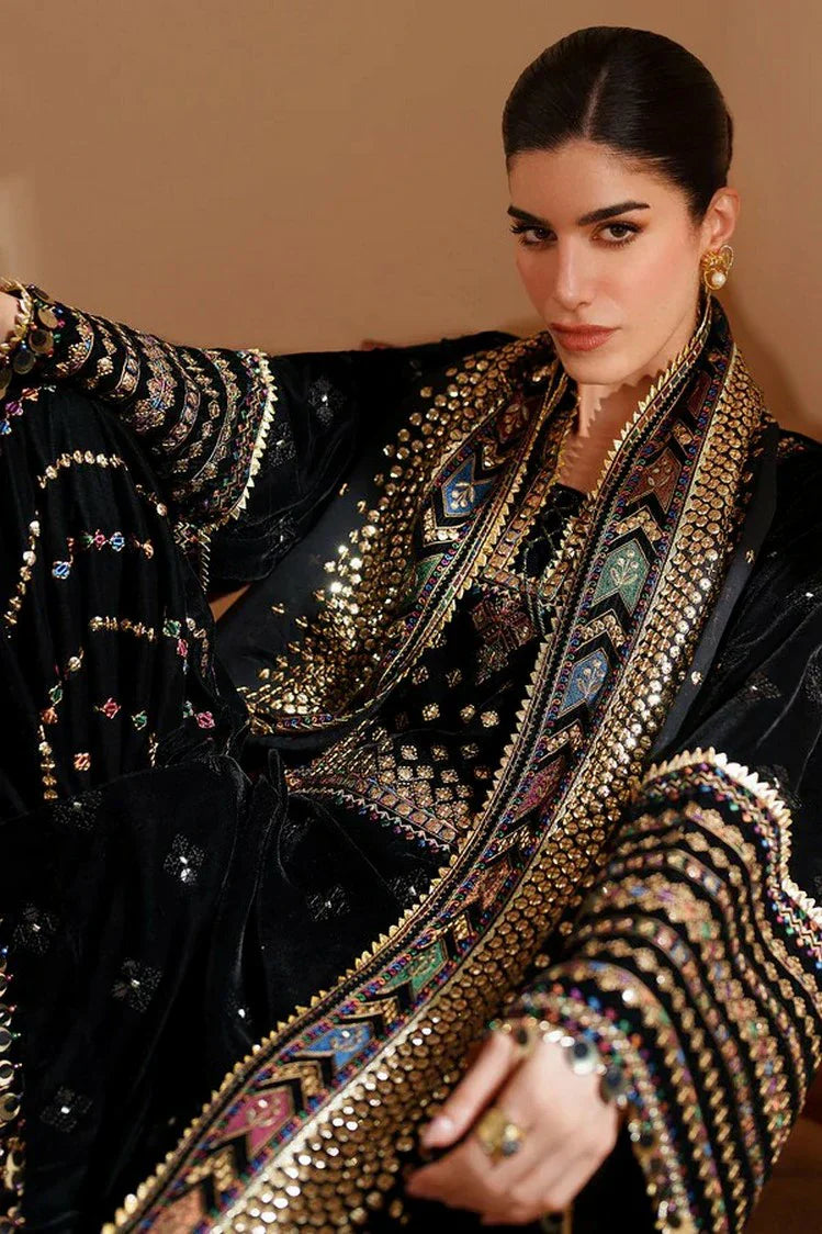 03-Piece Luxury Heavy Embroidered Lawn  Suit - Ready To Wear