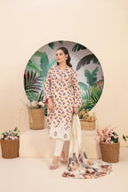 3 Piece Stitched suit Buhaisa by Tawakkal Fabrics –