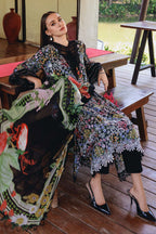 03-Piece Printed Lawn Suit - Ready To Wear