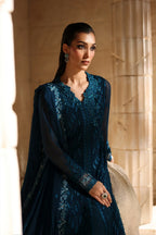 03-Piece Chiffon Suit With Embroidery- Ready To Wear