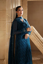 03-Piece Chiffon Suit With Embroidery- Ready To Wear