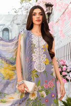 3 Piece Stitched Embroidered Lawn Suit