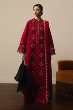 03-Piece Embroidered Lawn Suit | Ready To Wear