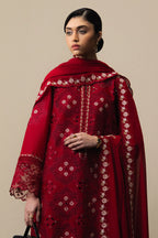 03-Piece Embroidered Lawn Suit | Ready To Wear