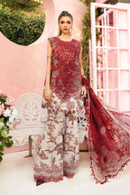 03-Piece Printed Lawn Embroidered Dress Ready To Wear