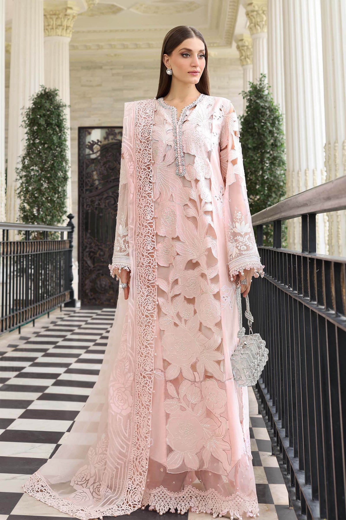 03-Piece Heavy Embroidered Lawn Suit | Ready To Wear