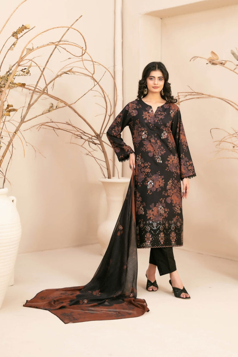 Alvira by Tawakkal Fabrics – Elegant Embroidered Lawn Suit