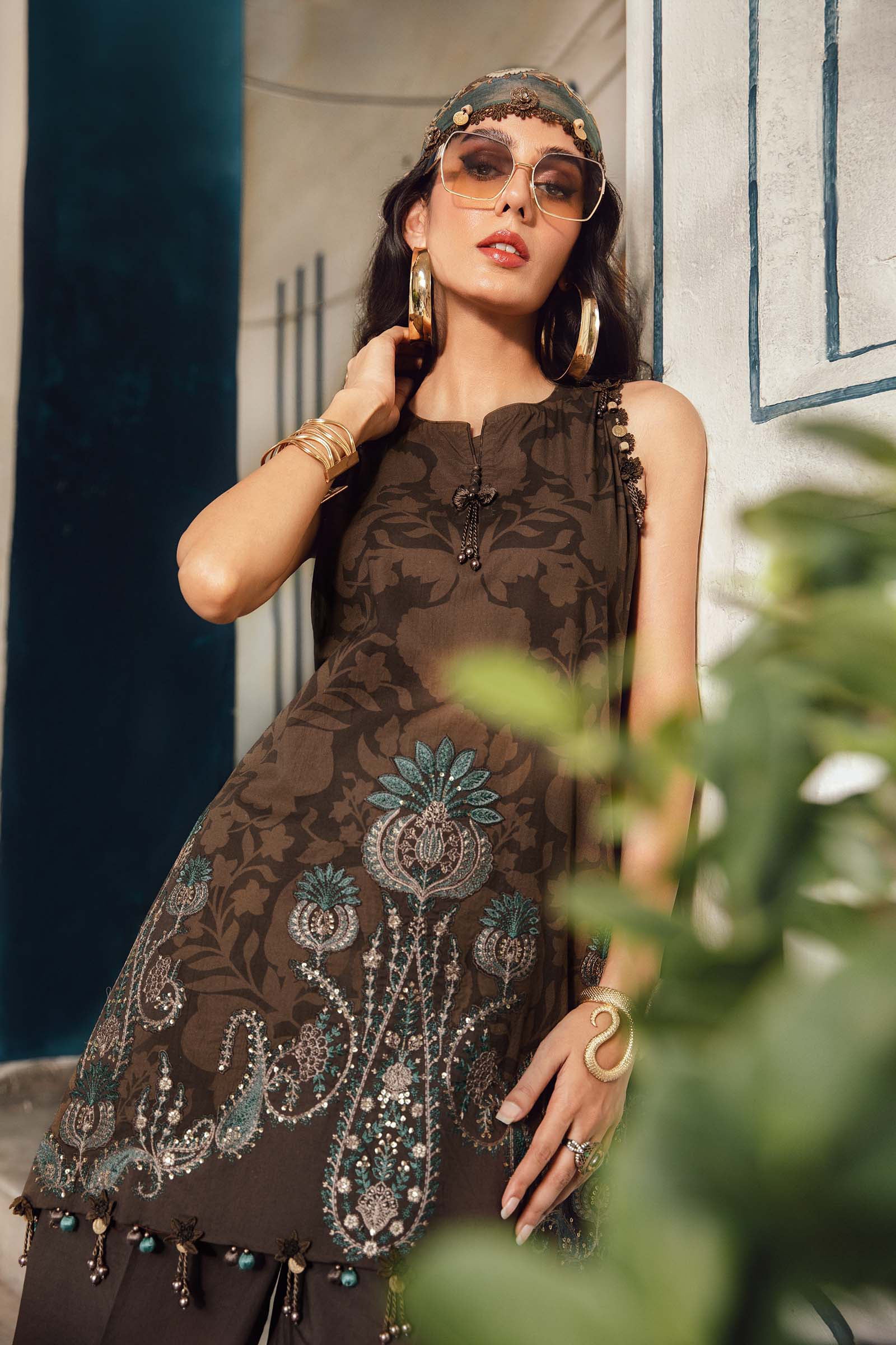 3 Piece Stitched Embroidered Printed Lawn Ready To Wear