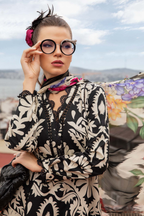 3 Piece Stitched Printed Cambric Suit