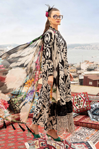 3 Piece Stitched Printed Cambric Suit