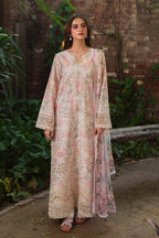 03-PIECE CHIKANKARI EMBROIDERED LAWN DRESS - Kapra Collection