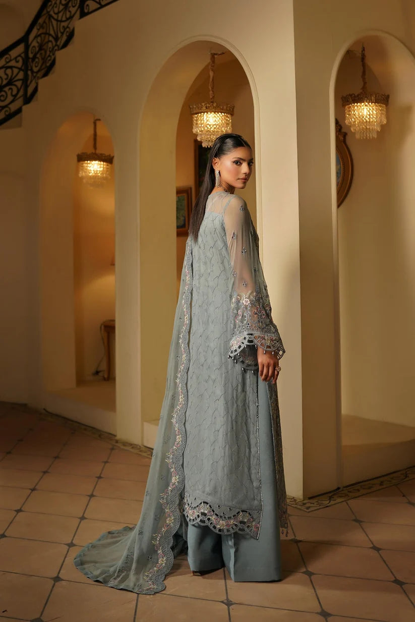 03-Piece Heavy Embroidered Chiffon Suit | Ready To Wear