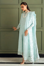 03-Piece Lawn Suit With Khaddi Net Dupatta | Ready To Wear