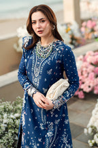 Qalamkar Embroidered Lawn 3-Piece Dress RTW