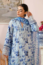 03-Piece Embroidered Printed Lawn Dress Ready To Wear