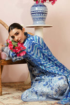 03-Piece Embroidered Printed Lawn Dress Ready To Wear