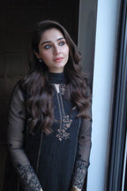 PREMIUM NIGHTINGLES STITCHED 3-PIECE CHIFFON SUIT | Ready To Wear