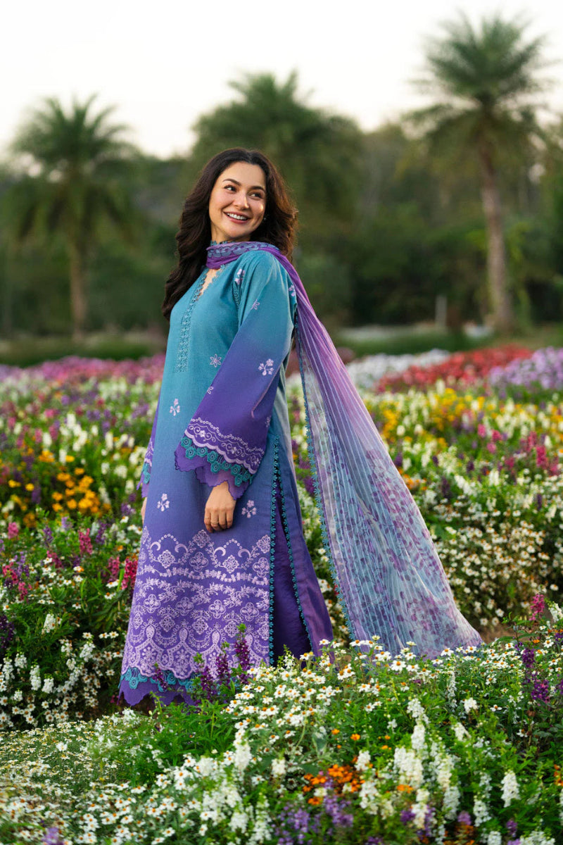 03-Piece Printed Lawn Suit | Ready To Wear