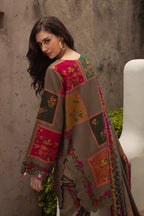 03-Piece Printed Lawn Suit With Chiffon Dupatta | Ready To Wear